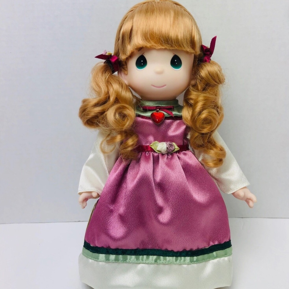 Precious Moments Ruby July Anjewel Doll Collection Item #4207 12" Vintage 2000